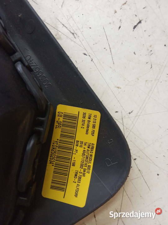 OPEL CORSA D PODUSZKA FOTELA PRAWA pomorskie Kobylnica