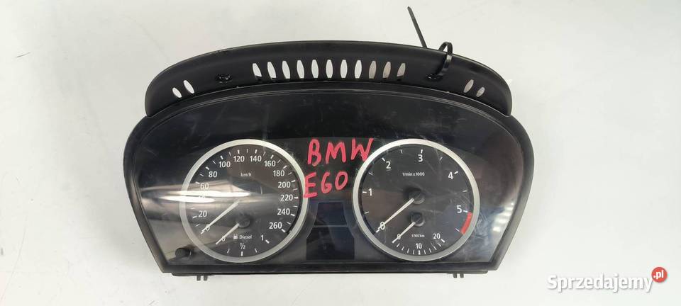 LICZNIK ZEGAR BMW E60 A2C53103634 osobowe Lipno