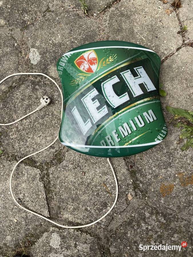 Reklama świetlna plafon Lech Bystrzyca Kłodzka