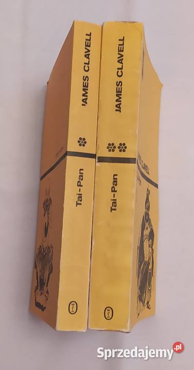 TAIPAN James Clavell TOM 1 i 2 miękka Kultura i Rozrywka sprzedam