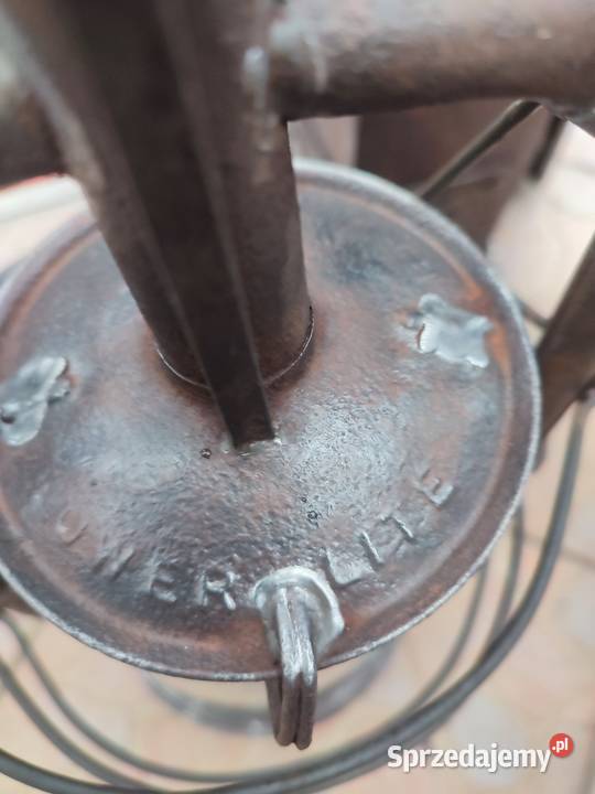 Stara angielska lampa naftowa TowerLite Dulcza Wielka