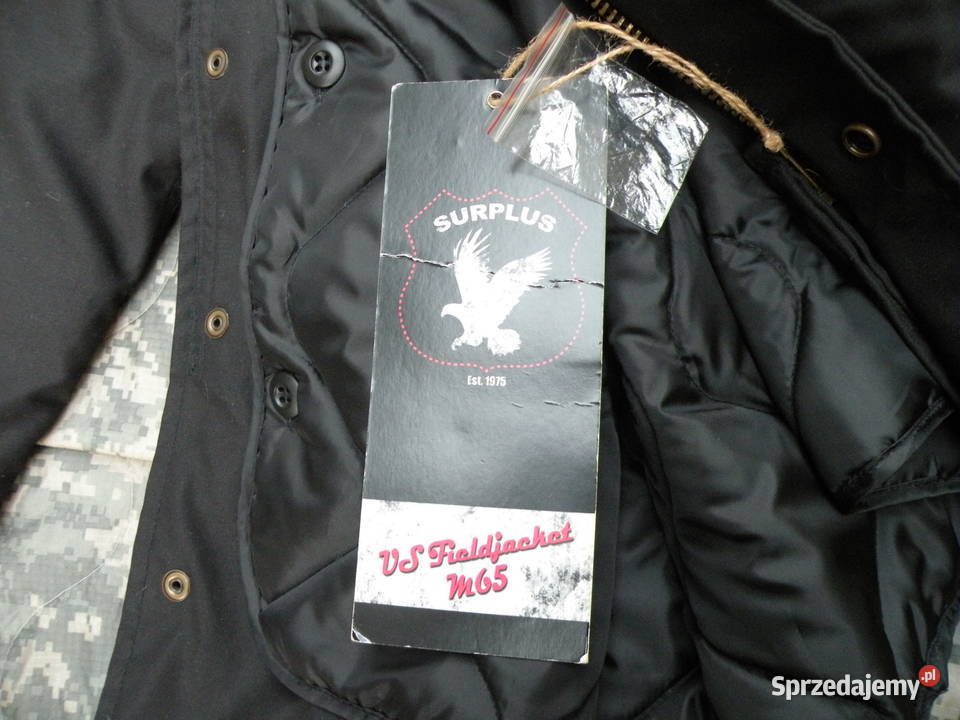 Kurtka m65 czarna large regular Us Style Wrocław