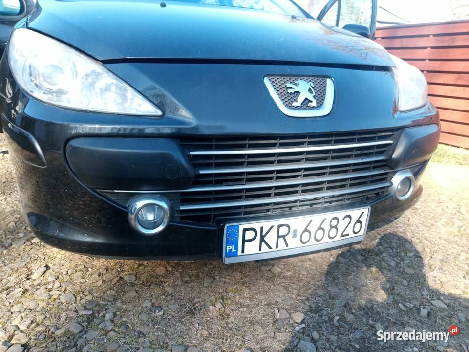 Peugeot 307 16 zarejestrowany PT OC na części 1600cm3 Kraków