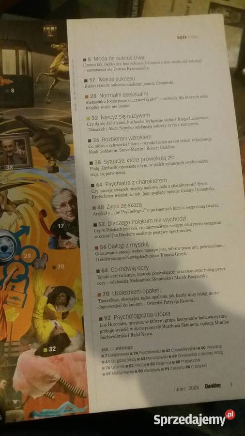 charaktery sięgnąć sukces i nie zwariować Warszawa