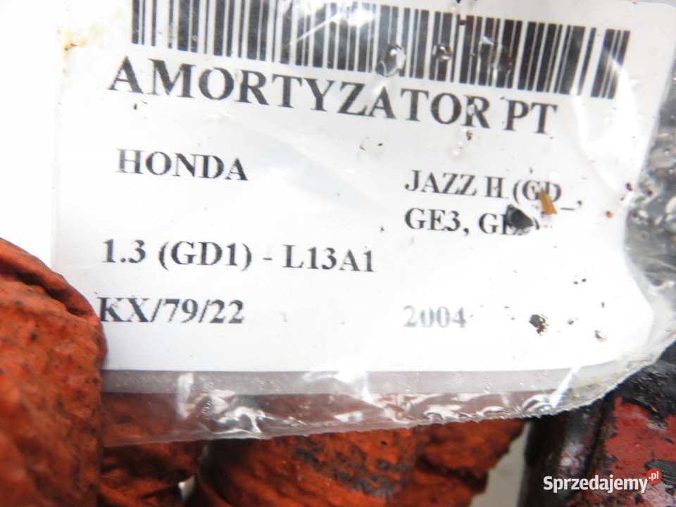 AMORTYZATOR TYŁ HONDA JAZZ II osobowe