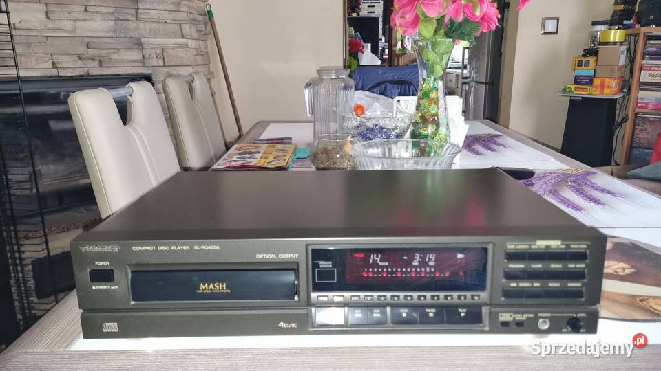 Odtwarzacz CD Technics SLPG400A Level Meter Peak sprzedam