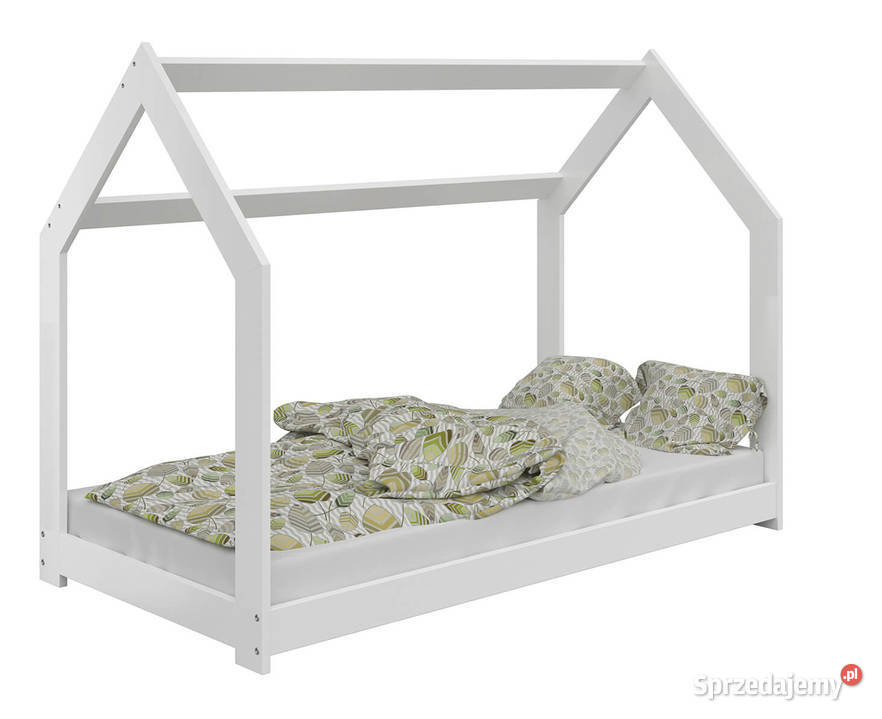 Łóżeczko domek dziecięce 80x160 drewniane D2 Łódź sprzedam