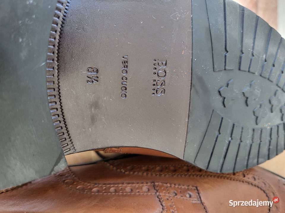 Hugo Boss Męskie Półbuty Skórzane Brogsy Rozmiar inna Półbuty Zduńska Wola