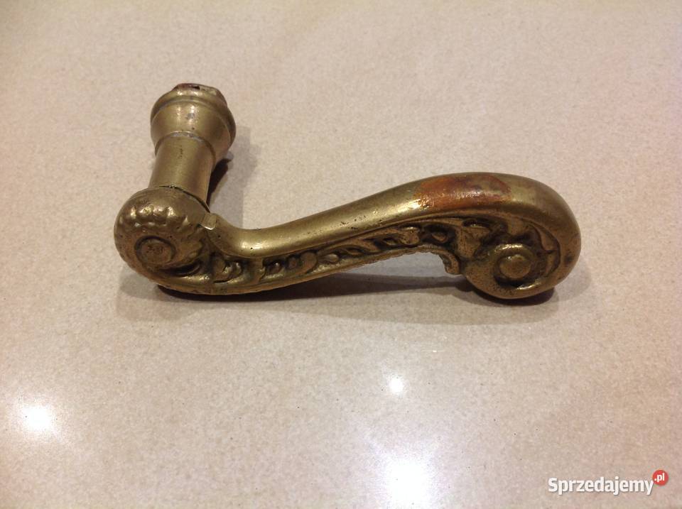 Stara Klamka Mosiężna Nowa Sól