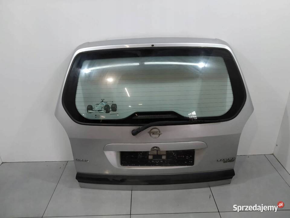 KLAPA TYŁ SREBRNA Z147 Opel Zafira I 19992006 A