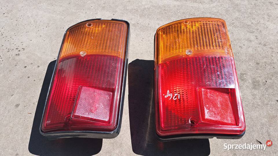 Fiat 126p osłonki na lampy przód wielkopolskie Leszno