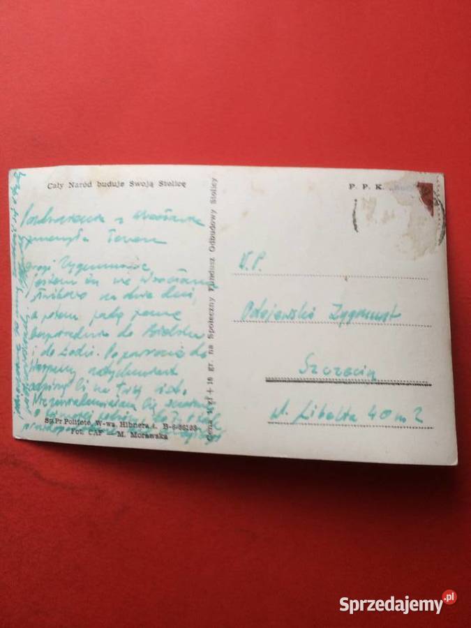 2295 Widokówka Wrocław Szczecin