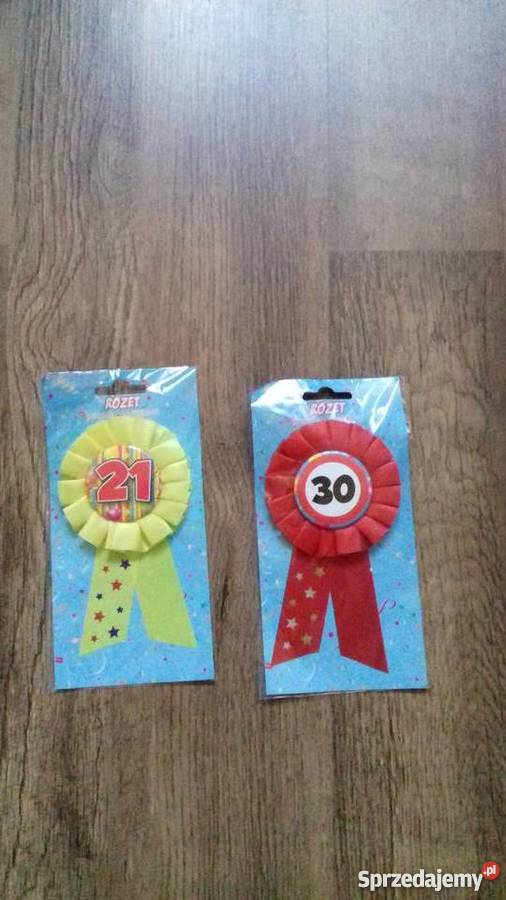 Broszka urodzinowa Iława sprzedam