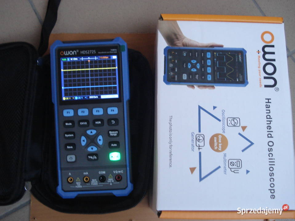 Oscyloskop multimetr generator Owon HDS272S