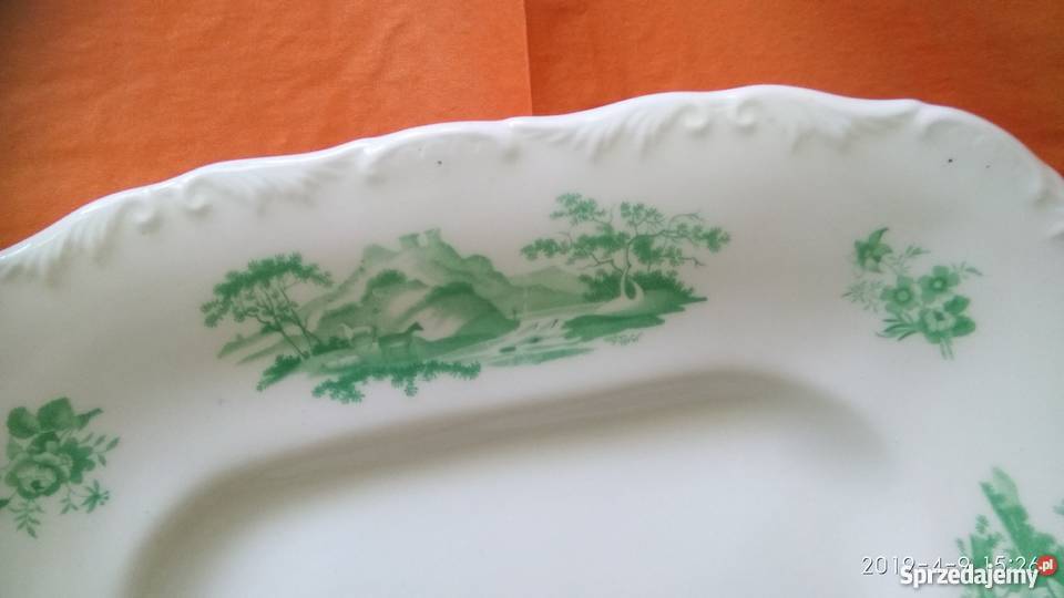 talerz malowany Oleśnica
