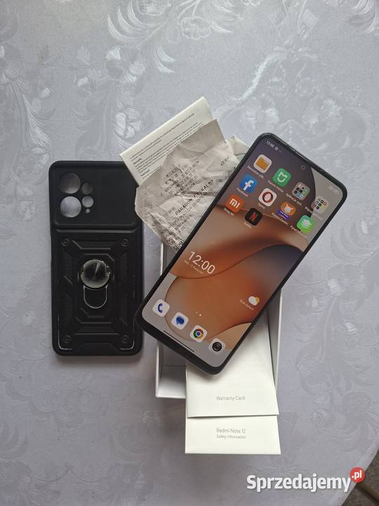 Smartfon Xiaomi Redmi Note 12 Onyx Gray 4128GB Małkinia Górna