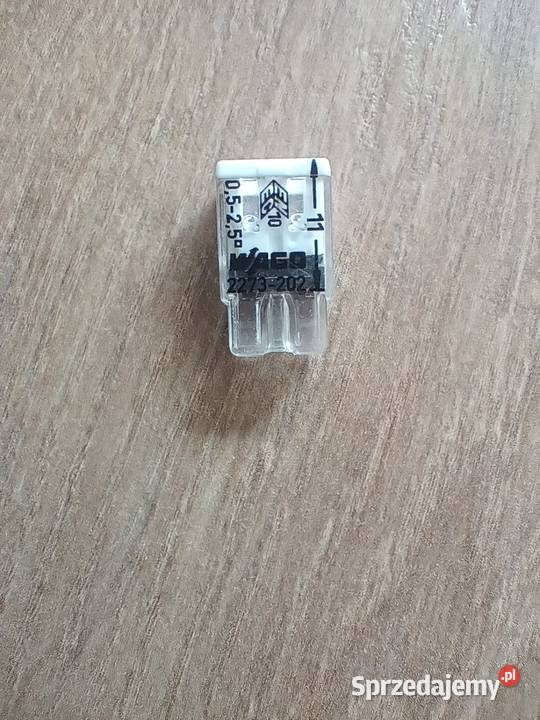 50sztuk szybkozłączka instalacyjna wago 2 x 25mm pomorskie sprzedam