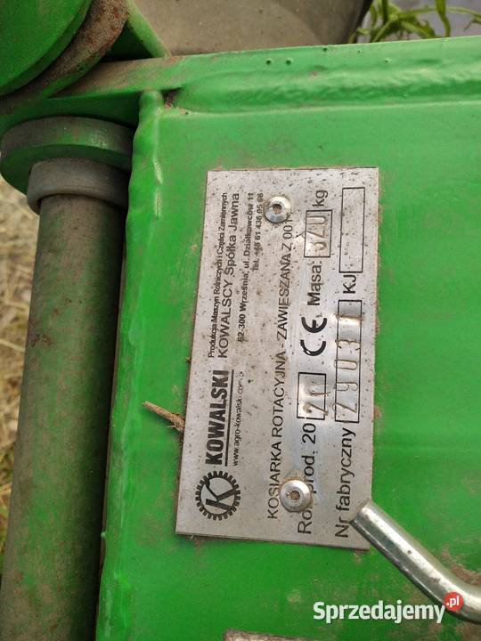 Kosiarka rotacyjna dwubębnowa Żywiec