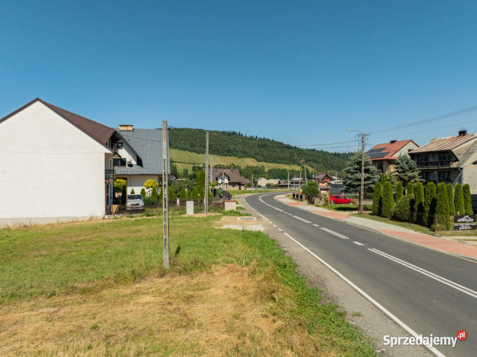 Działka Niedzica Świetny dojazd i komplet mediów 1904m2