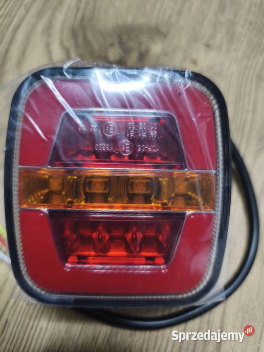 2x tylne światło przyczepy LED 1224 V 3 funkcje