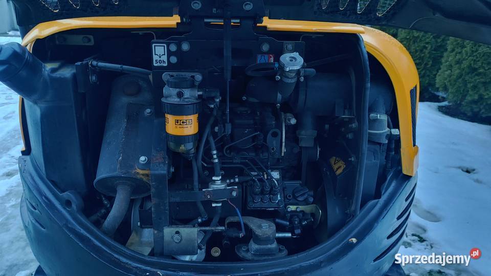 JCB 8026 z 2017 roku stan kabina Piotrków Trybunalski