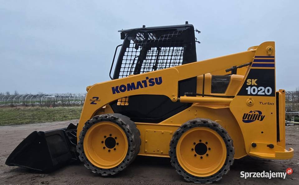 Komatsu sk1020 2011r ładowarka burtowa pod Żerdź