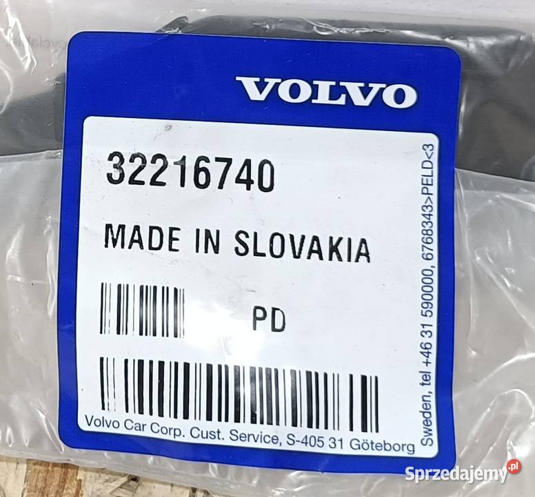 VOLVO XC60 MK2 CHLAPACZ POSZERZENIE LISTWY Pleszew