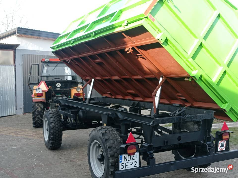 Przyczepa rolnicza hl 6011 Bss zarejestrowana Krasnystaw