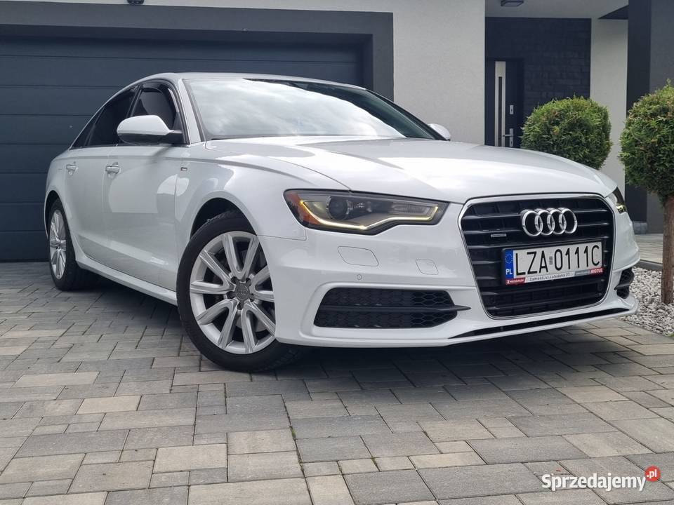 AUDI A6 C7 30 Tdi V6 QUATTRO STRONIC SLINE Biała Zamość