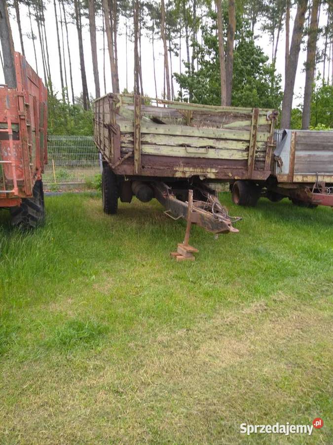 Przyczepa jednoosiowa 10 t