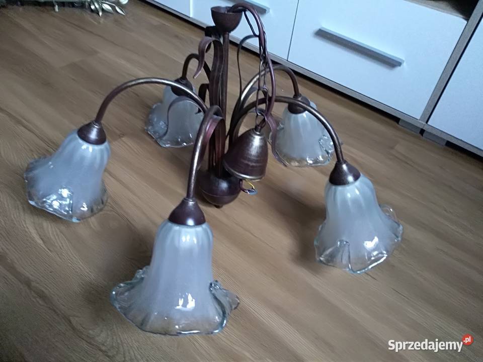 Lampa wisząca sufitowa żyrandol z motywem