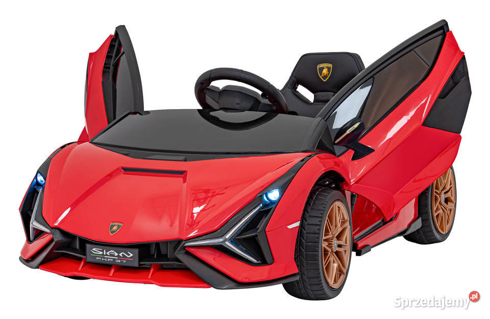 Lamborghini SIAN Czerwony Auto na Akumulator 12V