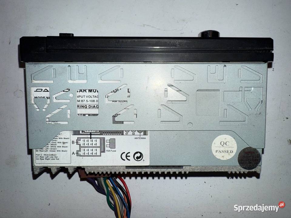 Radio FMAMRDSMP3 PLAYER DALCO CRS001R Car audio Ostrów Wielkopolski
