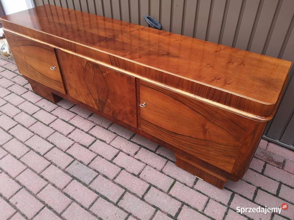 Komoda Bufet ARTDECO Orzech Solidna 184 RTV Swarzędz