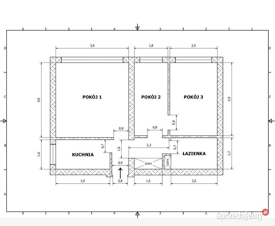 Niższa parter Rybnik Jankowicka 3 pokoje