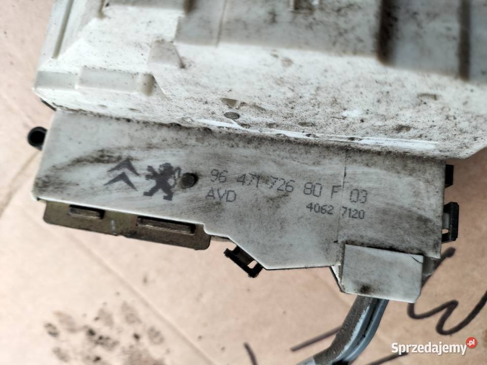 CITROEN C4 ZAMEK RĄCZKA DRZWI drzwi Kamień-Kolonia