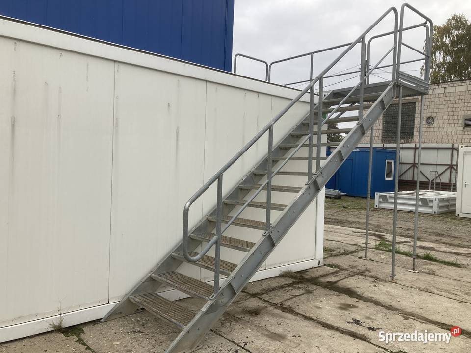 Schody kontenerowe Schodnia kontenerowa Podesty sprzedam