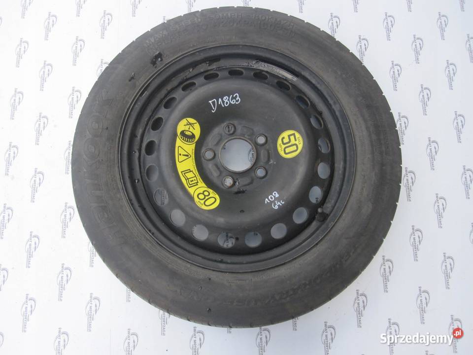 FOCUS MK3 MONDEO IV C koło dojazdowe 1259016 98M Koła dojazdowe
