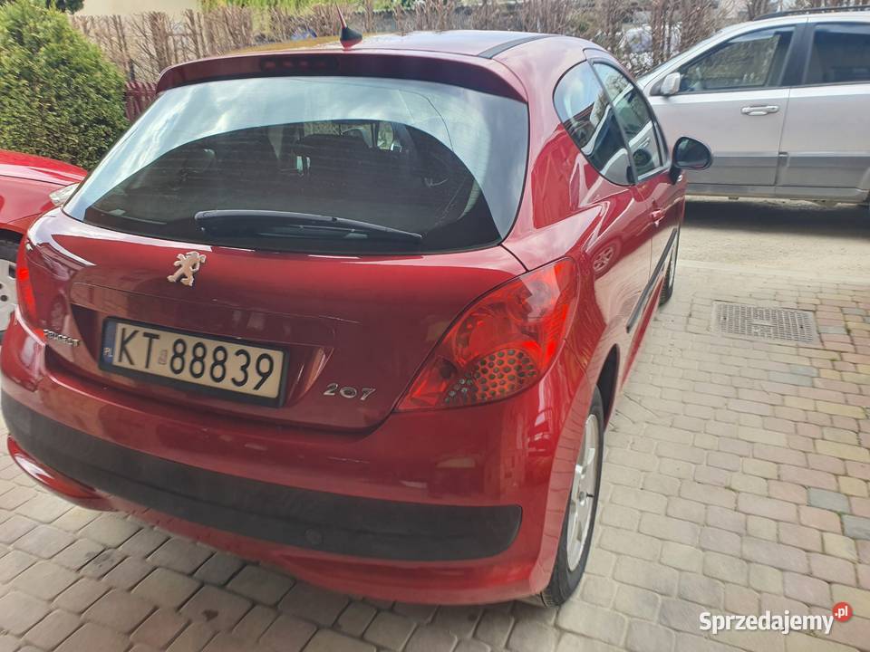 PEUGEOT 207 14 BENZYNA Motoryzacja Łęg Tarnowski