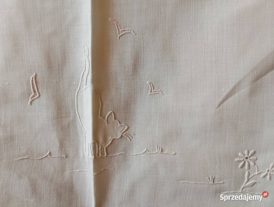Nakrycie na łóżeczko KAPA cienka płócienna Oborniki sprzedam