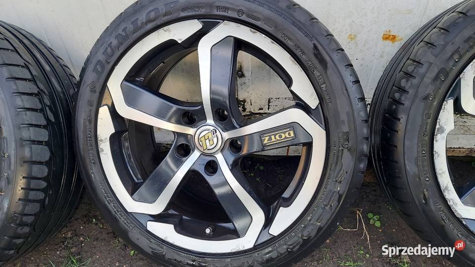 Alufelgi Dotz Hanzo 17 5x120 kujawsko-pomorskie Żnin sprzedam