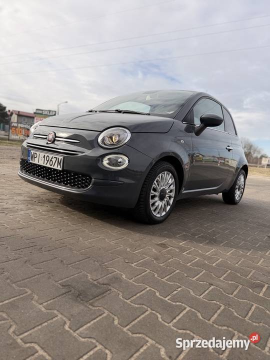 Fiat 500 12 automat 68k przebieg wersja Lounge 500 Warszawa