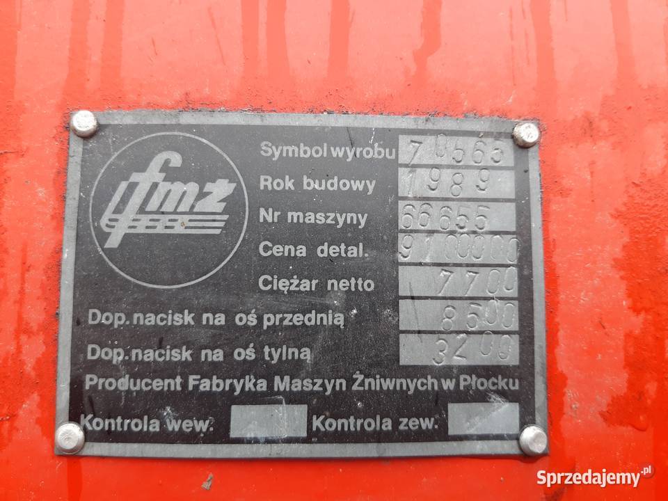 Kombajn Bizon Super sprzedam