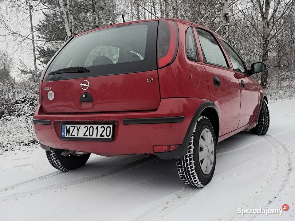 Sprzedam ładnego Opla Corsa C 12 benzyna 2004r mazowieckie Żyrardów sprzedam