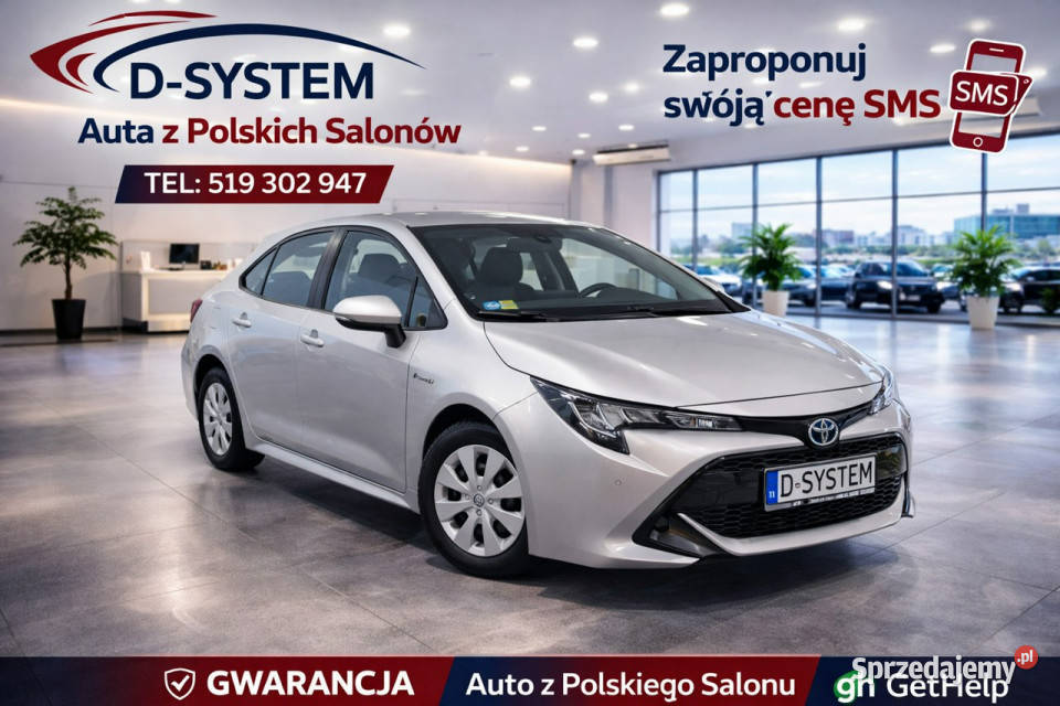 Toyota Corolla 21r Salon Polska 18 HYBRID kurtyny powietrzne