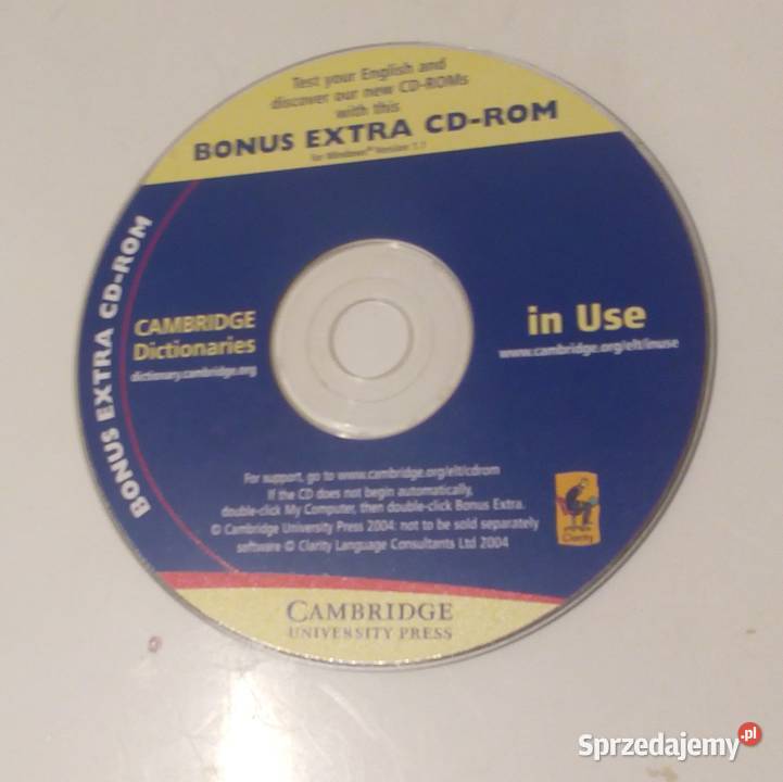 Płyta Cambridge do nauki języka angielskiego Warszawa