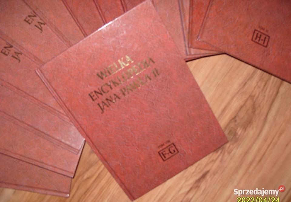 Wielka Encyklopedia Jana Pawła II 14 tomów twarda Rawicz sprzedam