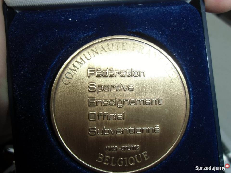 Medal Belgijskiej Federacji Sportu FSEOS w Warszawa