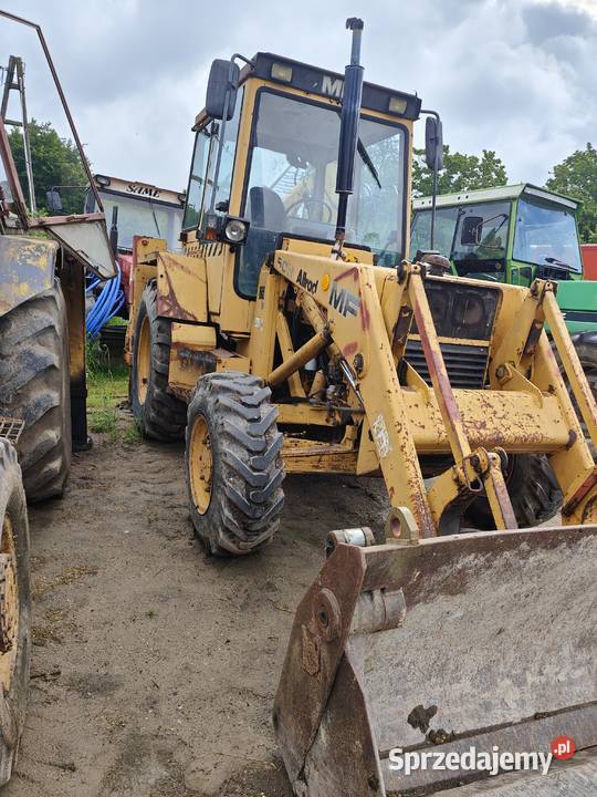 Koparko ładowarka MF 50 HA 4x4