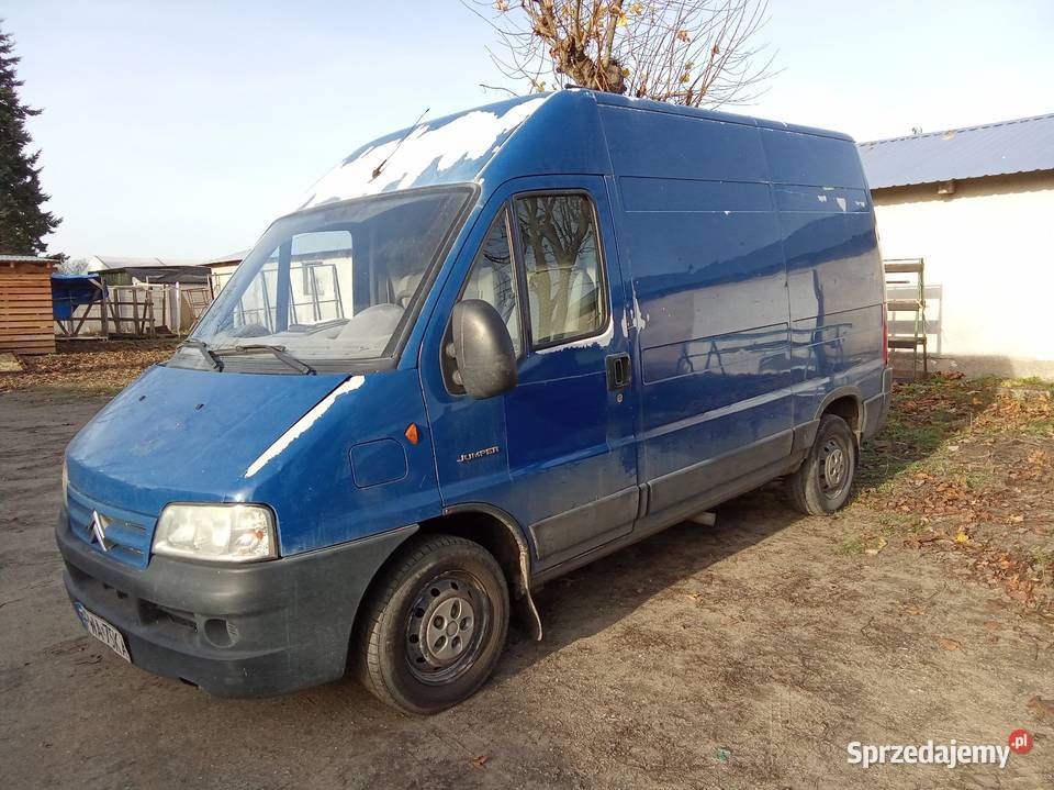 1 WŁAŚCICIEL PRZEBIEG CITROEN JUMPER 20 HDI